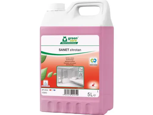 Sanet Zitrotan Duurzame Sanitairreiniger Obv Citroenzuur 5 Liter