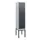 locker,HxBxD 1950x400x500mm,1vak,vak B 400mm,draaigrendel