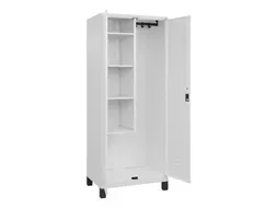schoonmaakkast,HxBxD 1950x800x500mm,links 4vakken