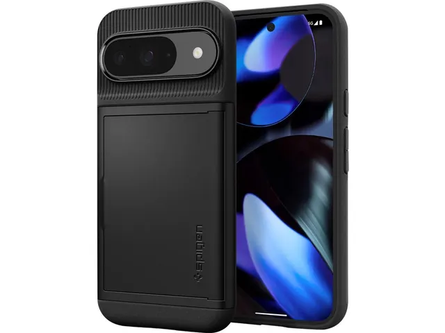 Spigen Case ACS07695 Google Pixel 9 (Pro) Slim Armor CS zwart