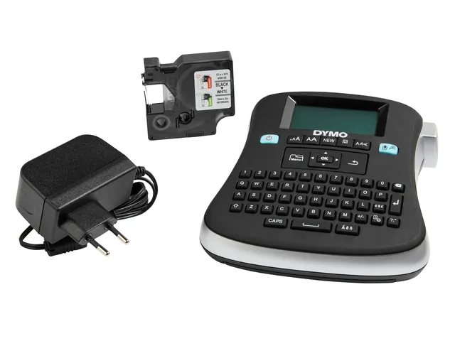 Labelprinter Dymo LabelManager 210D+ draagbaar qwerty 12mm zwart in ko