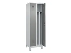 locker voor scheiding van kleding,HxBxD 1950x600x500mm,2vak