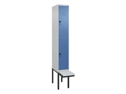 Dubbeldekse dekenkist,HxBxD 2120x300x815mm,1x2vak.,vak B 300mm