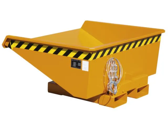 mini-kiepbak,HxLxB 540x960x1210mm,0,275m³,draagverm. 750kg,RAL2000