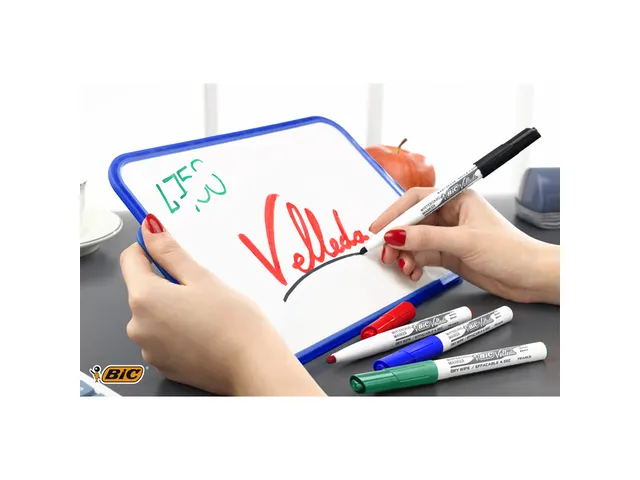Whiteboardmarker Bic Velleda 1741 rond medium rood