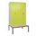 PBM-locker met bank,HxBxD 2120x1200x815mm,4vak,vak B 300mm