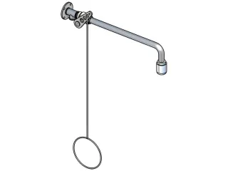 plensdouche,m. debietmeter,50l/min,aansluiting 3/4 inch binnen,RVS - 2