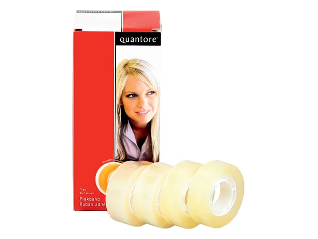 Ruban adhésif Quantore 12mmx33m transparent