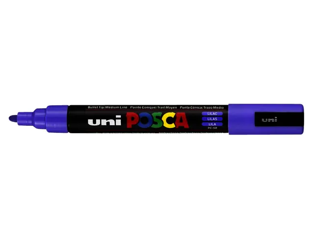 Verfstift Posca PC5M Medium Punt 1,8-2,5mm Lila