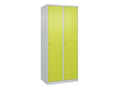 locker voor scheiding van kleding,HxBxD 1850x800x500mm,2vak