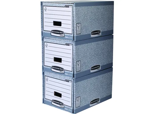 Archieflade Bankers Box A4 System A4 grijs