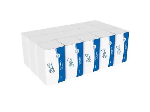 Scott 6663 Performance Handdoeken Intergevouwen 1-Laags Wit