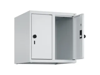 opzetkast,v. locker,2vak.,vak B 250mm,HxBxD 500x500x500mm,vleugeldeur - 2