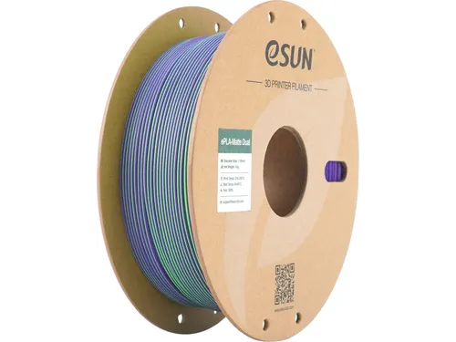 eSUN 3D printer Filament ePLA-Matte Dual 1,75 mm Groen/Paars 1kg