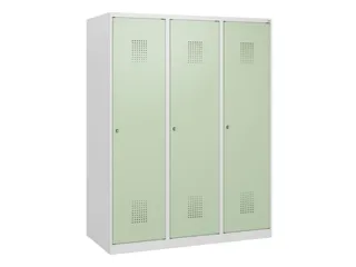 schoollocker,HxBxD 1530x1200x500mm,3vak,vak B 400mm,cil.-slot - 2