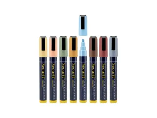 Krijtstift Securit Sma-510 Schuin 2-6mm Assorti Aardetinten - 1