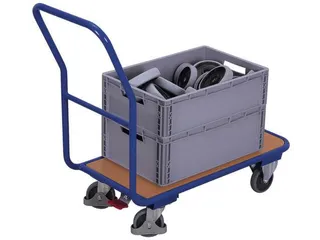 Platformwagen Staalbuis 200kg Laadvlak Lxb 890x450mm Beuken - 4