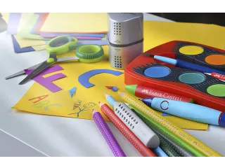 Puntenslijper Faber-Castell 2001 trio grip zilver - 12
