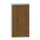 Kantoorkast 1920x1000x430mm Decor Romp Lichtgrijs Decor Front Noten