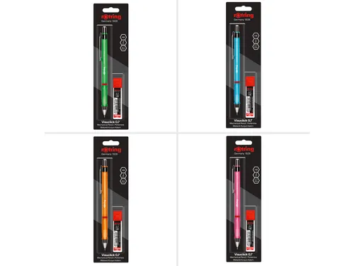 Vulpotlood rOtring Visuclick 2B 0.7mm assorti