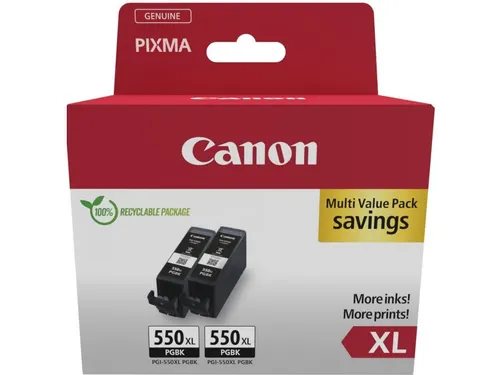 6431B010 CANON PGI-550XL Ink Cartridge Twinpack