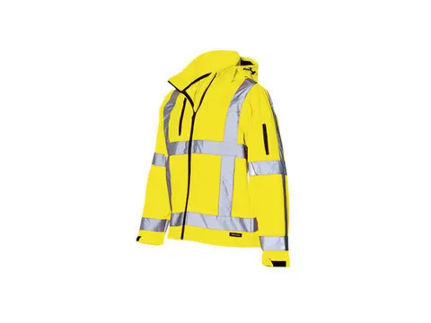 Intersafe Infra-line hi-vis softshell vest, fluo geel, maat L, per stu