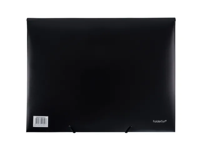elastomap A4 Jumbo zwart met extra ruime capaciteit