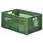 Euronorm Stapelkrat 270x600x400mm 50l Opengewerkt/Bodem Gesl. Groen