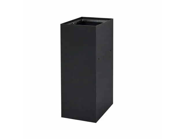 Modulaire afvalscheidingsunit 60 liter Mat Zwart