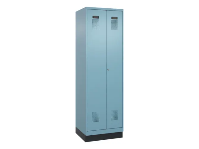 locker voor scheiding van kleding,HxBxD 1950x600x500mm,2vak
