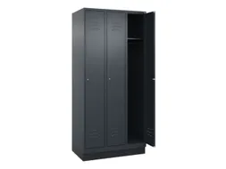 locker,HxBxD 1950x900x500mm,3vak,vak B 300mm,cil.-slot,sokkel
