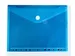 Enveloptas Velcro Sluiting A4 Geperforeerd 11-gaats Blauw 10 Stuks