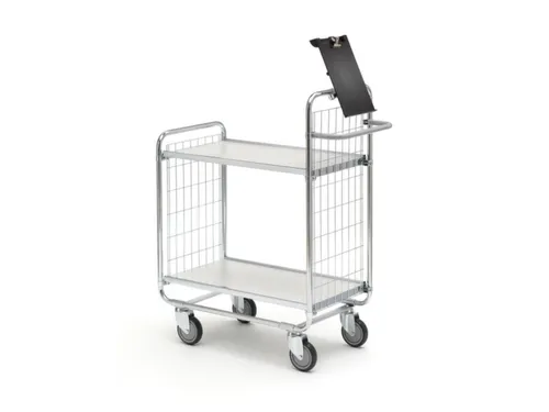 etagewagen,draagverm. 200kg,2etage(s),laadvl. LxB 750x425mm,houtetage