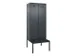 locker met bank,voor scheiding van kleding,HxBxD 2120x800x815mm,2vak