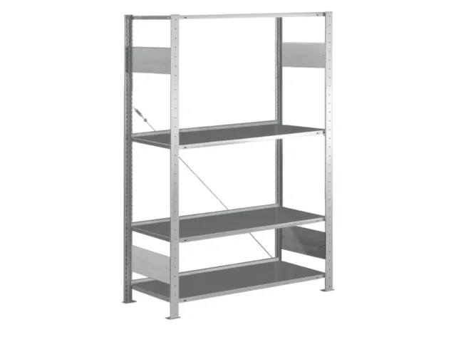 Inhaakstelling Aanslagrand Basisveld 1850x1000x300mm 4legborden