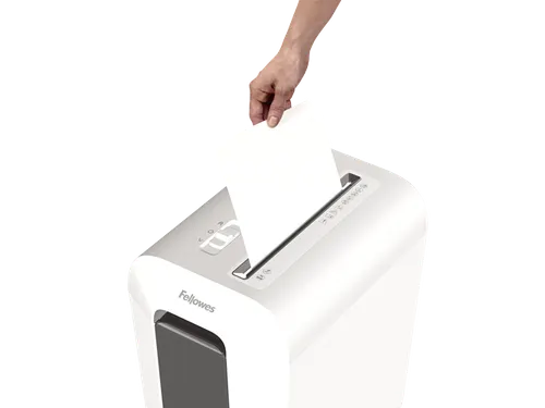 Papiervernietiger Fellowes LX65 4x40mm wit