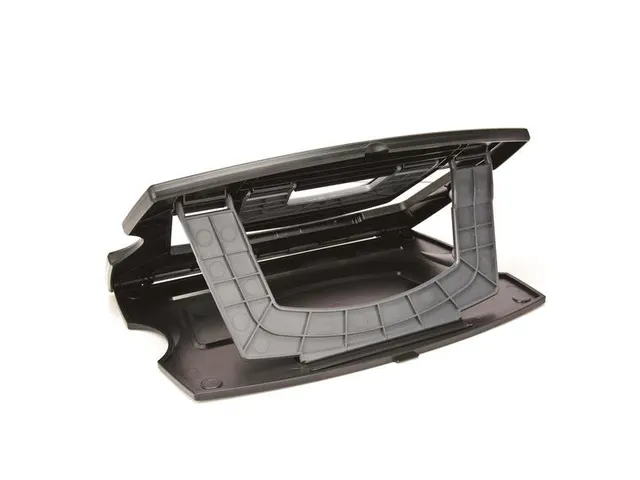 Draagbare laptopstandaard Zwart