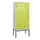 Z-garderobekast,HxBxD 2120x900x500mm,vak B 150/300mm,draaigrendel