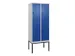 dubbeldekse locker,HxBxD 2120x800x500mm,2x2vak.,vak B 400mm