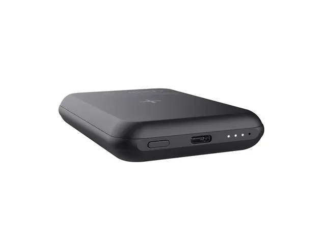 Trust 24877 Magno Draadloze magnetische powerbank 5.000 mAh Zwart