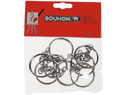 Sleutelhanger, 25 Mm, Blister Van 8 Stuks