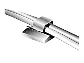 Zelfklevende Kabelclip Ø 7.9 x 11.8mm 19 x 19mm 10 st - 3