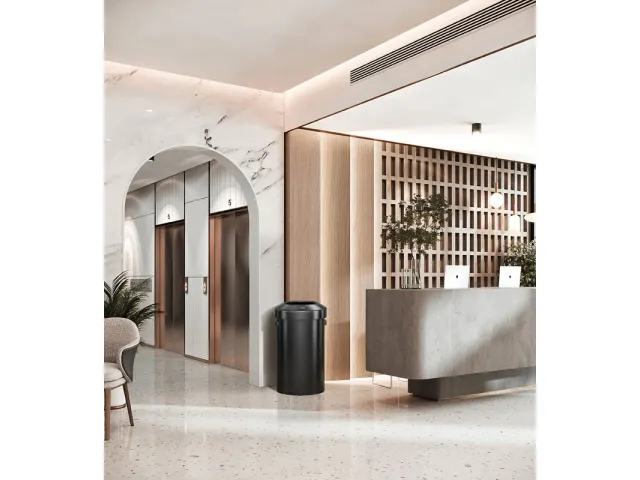 Afvalbak Urban Bin 90 liter Zwart