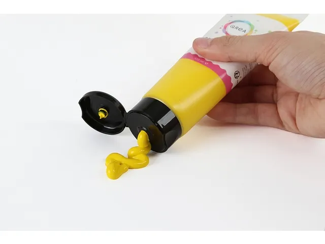 Acrylverf Qrea 120 ml primair geel