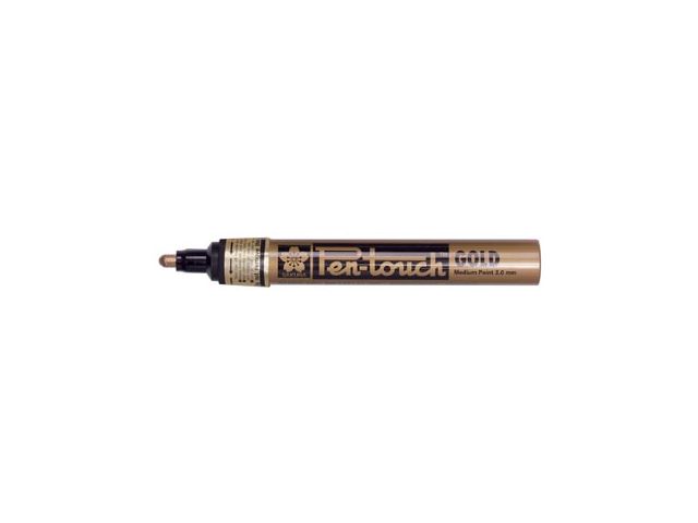 Sakura Paint Marker Pen-Touch Punt van 2mm, Goud | MarkeerstiftWinkel.be