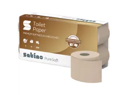 Toiletpapier Satino PureSoft MT1 3-laags 250vel naturel 076970