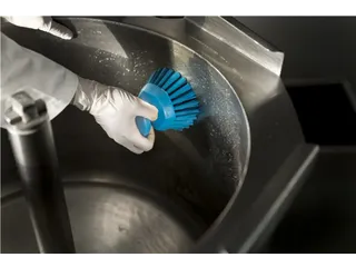 Vikan Hygiene ronde werkborstel harde vezels Ø110mm oranje - 13