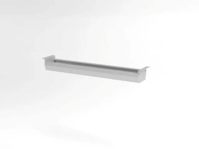 kabelbak,v. Zit-sta-bureau B 1200mm,HxB 93x862mm,v. tafel B 1200mm,