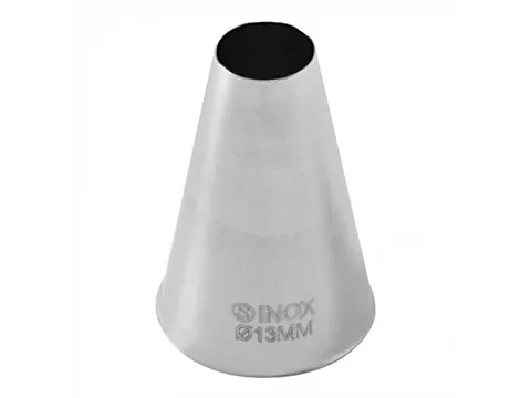 Spuitje rvs glad 10 Ø13mm