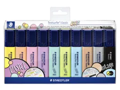 Markeerstift Staedtler 364 Textsurfer vintage en pastel set à 10 stuk
